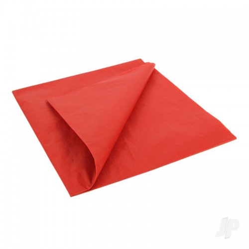 JP Reno Red Lightweight Tissue Covering Paper, 50x76cm, (5 Sheets)